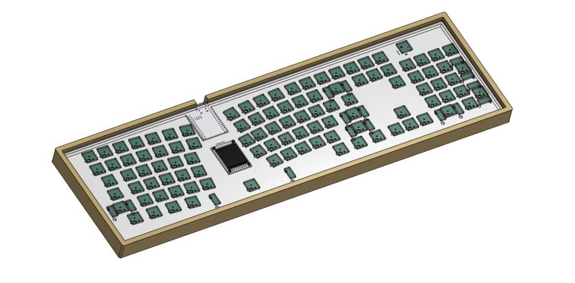 Original keyboard CAD